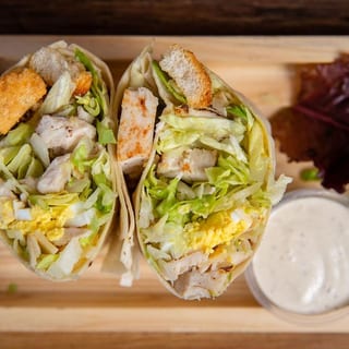 Classic Chicken Caesar Wrap